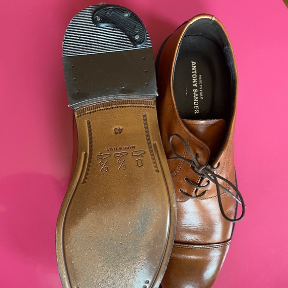 Antony Sander, size eu 43, us 10, color brown(like warm tan )